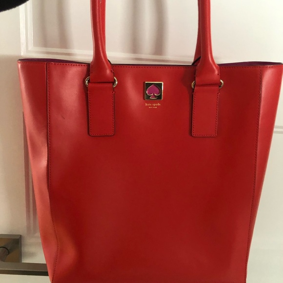 Large All Leather Kate Spade bag. Gorgeous! - Picture 1 of 2